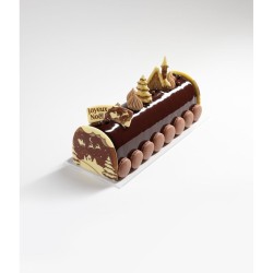 Assortimento di 8 decorazioni natalizie in carta ritagliata - Cioccolato bianco. n�2