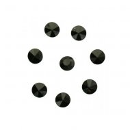 100 Coriandoli diamanti neri (1 cm) - Plastica