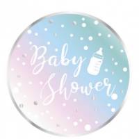 Contiene : 1 x 8 Piatti Baby Shower