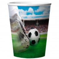 4 Bicchieri 3D Stadio di Calcio in Melammina