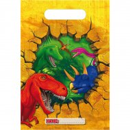 6 Sacchetti regalo Dinosauro
