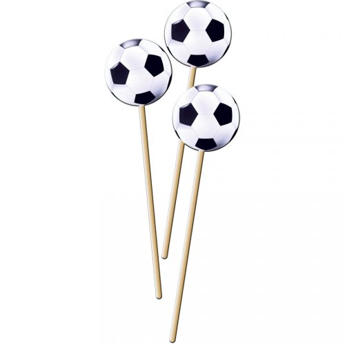 8 stuzzicadenti maxi Palloni da calcio (22 cm) 