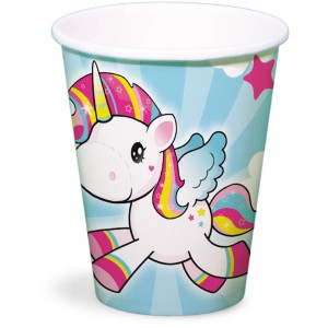 8 Bicchieri Unicorno Kawa