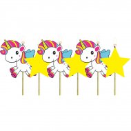 Mini Candele Unicorno Kawaii