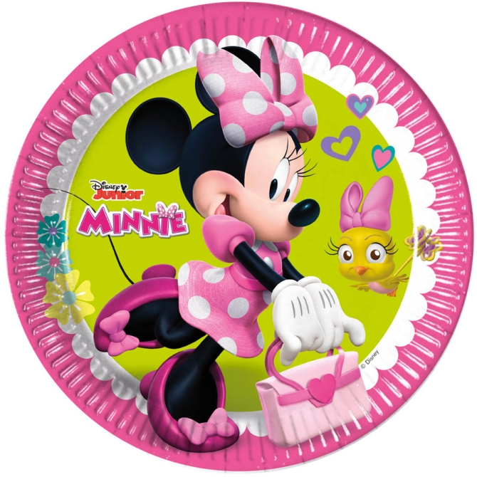 8 Piatti Minnie Happy 