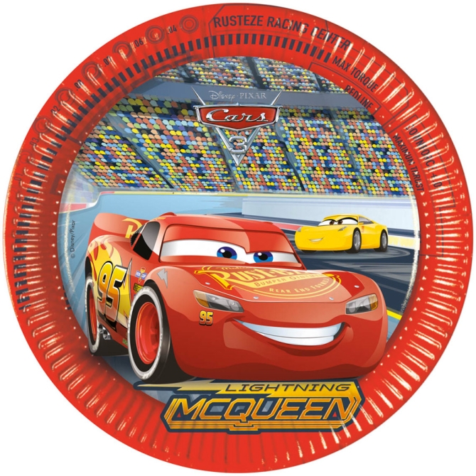 8 Piatti Cars 3 per il compleanno del tuo bambino - Annikids