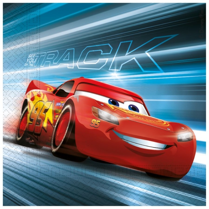 20 Tovaglioli Cars 3 