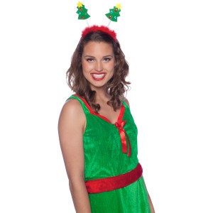 Cerchietto Antenne Alberi di Natale (bambino/adulto)