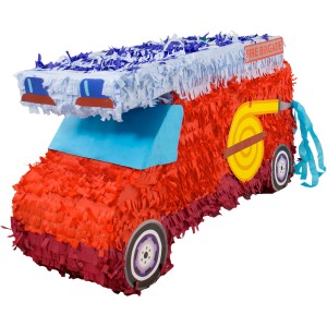 Pinata Camion dei Pompieri Maxi (55 cm)