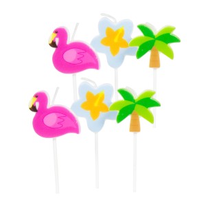 6 candele tropicali