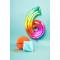 Palloncino gigante Rainbow Numero 6 - 81 cm images:#1