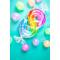 Palloncino gigante Rainbow Numero 8 - 81 cm images:#2