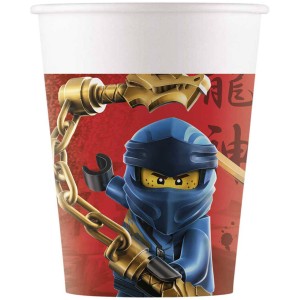 8 Bicchieri Ninjago - Compostabile