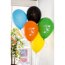 6 palloncini Dino Roars. n°1