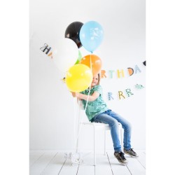 6 palloncini Dino Roars. n°4