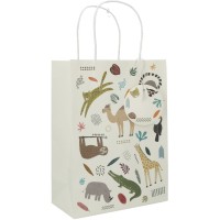 Contiene : 1 x 6 Sacchetti regalo Zoo Party