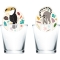 6 Decorazioni per bicchieri Zoo Party images:#0