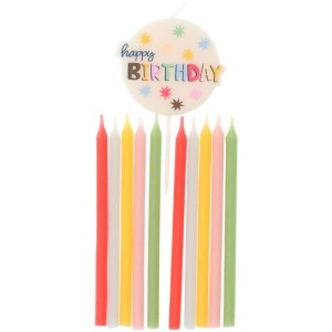 Set candele - Starburst - 9,5 cm