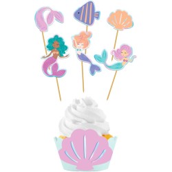 Scatola per feste con maxi Mermaid Magic. n12