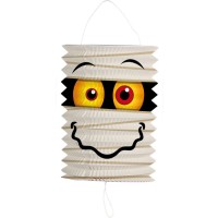Lanterna staccabile di Halloween - Mummia - 16 cm