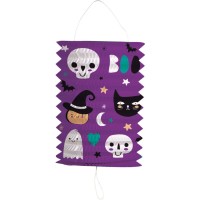 Lanterna staccabile di Halloween - Buon Halloween - 16 cm