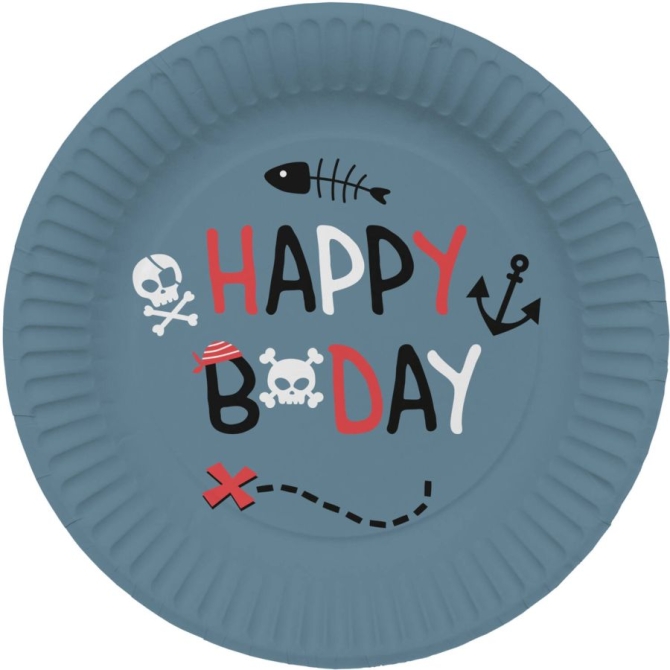 8 piatti della festa dei pirati 