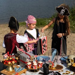 6 sacchetti regalo per la festa dei pirati. n�4