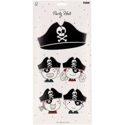 6 cappelli da festa dei pirati. n�5