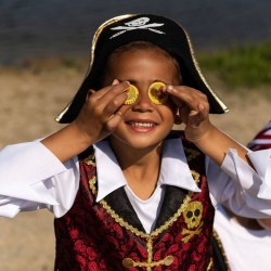 Monete di coriandoli - Festa dei pirati. n�3