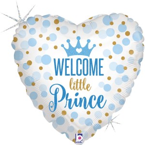 Palloncino Welcome Baby Prince