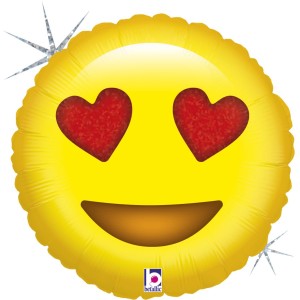 Palloncino Emoji Love