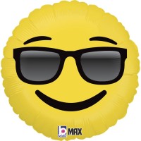 Palloncino Emoji con occhiali da sole