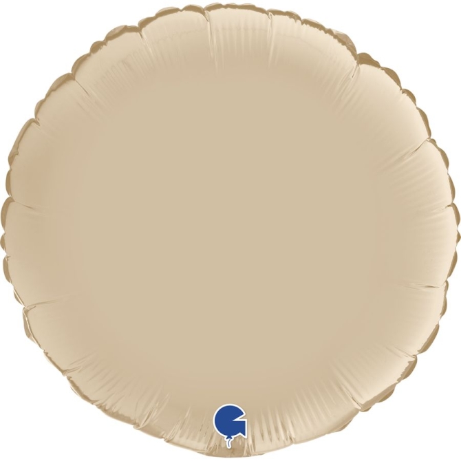 Palloncino rotondo Satin Cream 