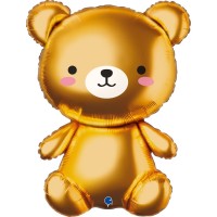 Palloncino gigante in lamina di elio - Orso 66 cm
