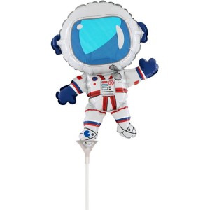 Pallone astronauta su stelo - 32 cm