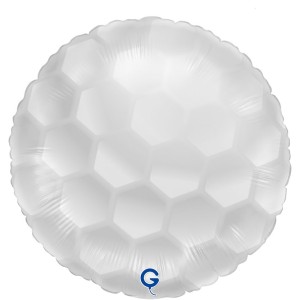 Palloncino in alluminio riempito di elio - pallina da golf da 35 cm