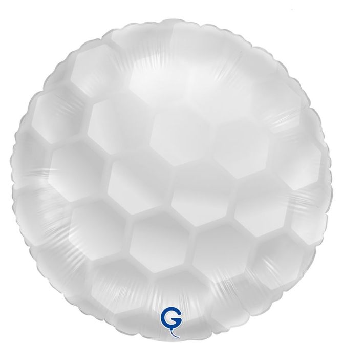 Palloncino in alluminio riempito di elio - pallina da golf da 35 cm 