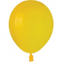 50 palloncini gialli opachi 13cm