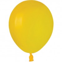 50 palloncini gialli opachi 13cm