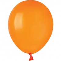 50 palloncini arancioni opachi 13cm