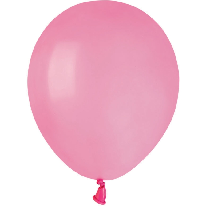50 palloncini rosa opachi 13cm 