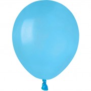 50 palloncini blu laguna opachi Ø13cm