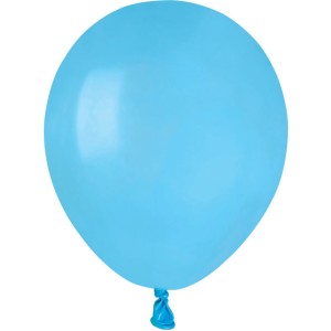 50 Palloncini Azzurro cielo Opachi 13cm