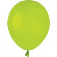 50 palloncini verde anice opachi 13cm