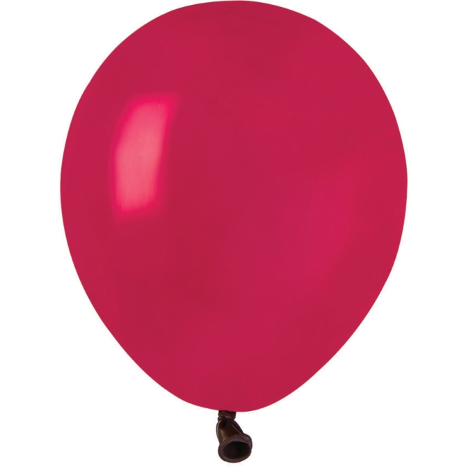 50 palloncini bordeaux opachi 13cm 