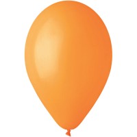 10 palloncini arancioni opachi 30cm
