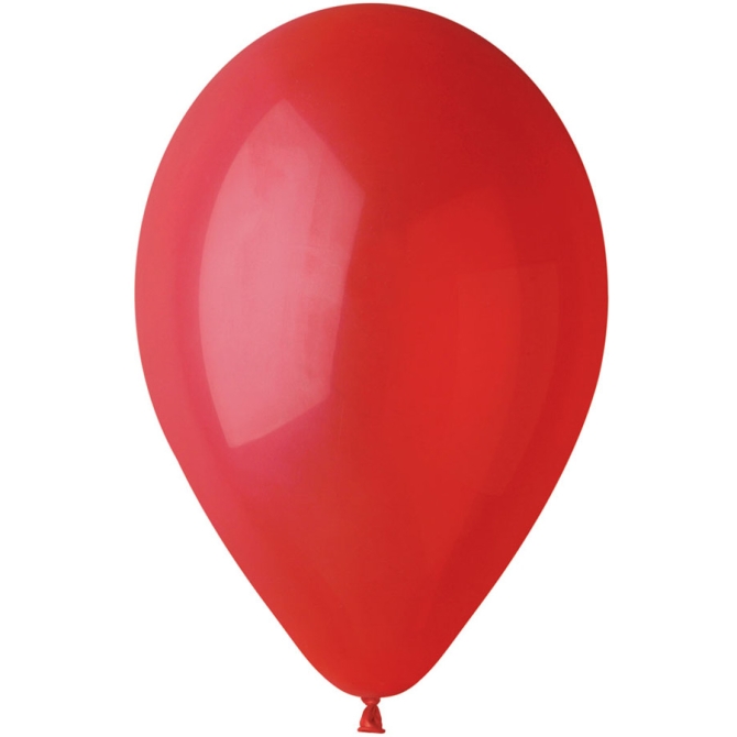 10 palloncini rosso scuro opachi 30cm 