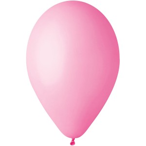 10 palloncini rosa opachi Ø30cm