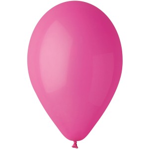 10 palloncini fucsia opachi 30cm