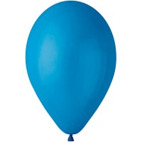 10 palloncini blu opachi 30cm